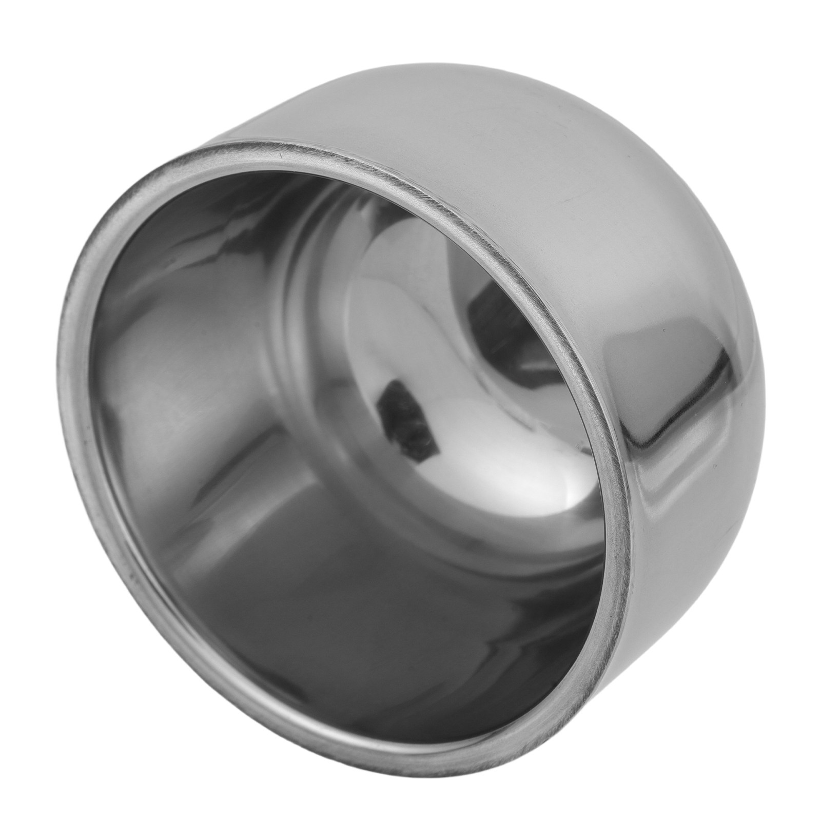 Shaving Bowl Soap - Doppelschichtige Edelstahl-Rasierschale Kompaktes Design Reise-Gesichtswaschschale Schaumgenerator