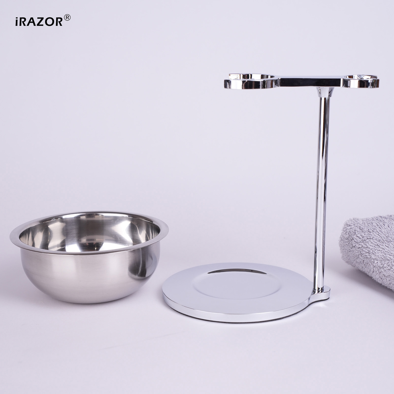 Shaving Bowl Soap - iRAZOR Rasierer und Bürstenständer für Herren,