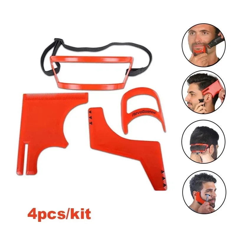 2/4Pcs männer Bart Kämme Haar  – Men'S Grooming Salon Bewertung und Preis