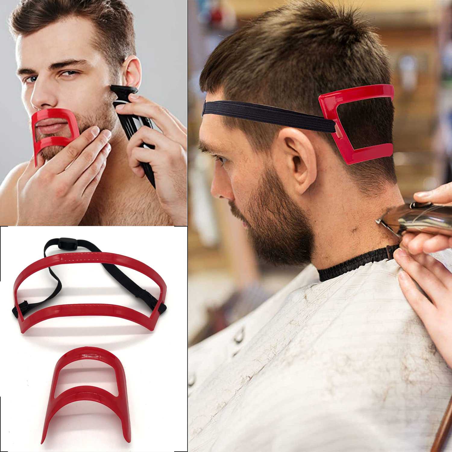 2/4Pcs männer Bart Kämme Haar  – Men'S Grooming Salon Bewertung und Preis