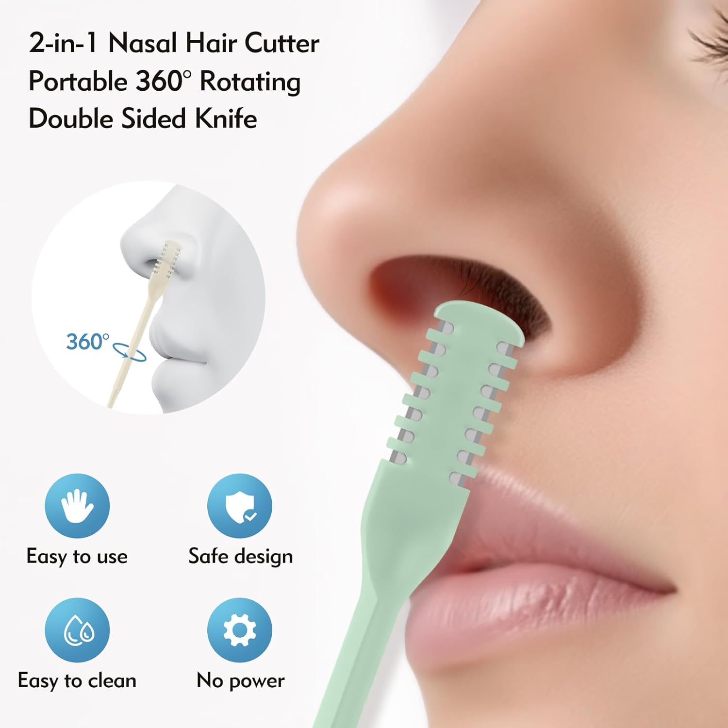 5/20/50 Stück 2-in-1 Nasenhaar – Men'S Grooming Salon Bewertung und Preis