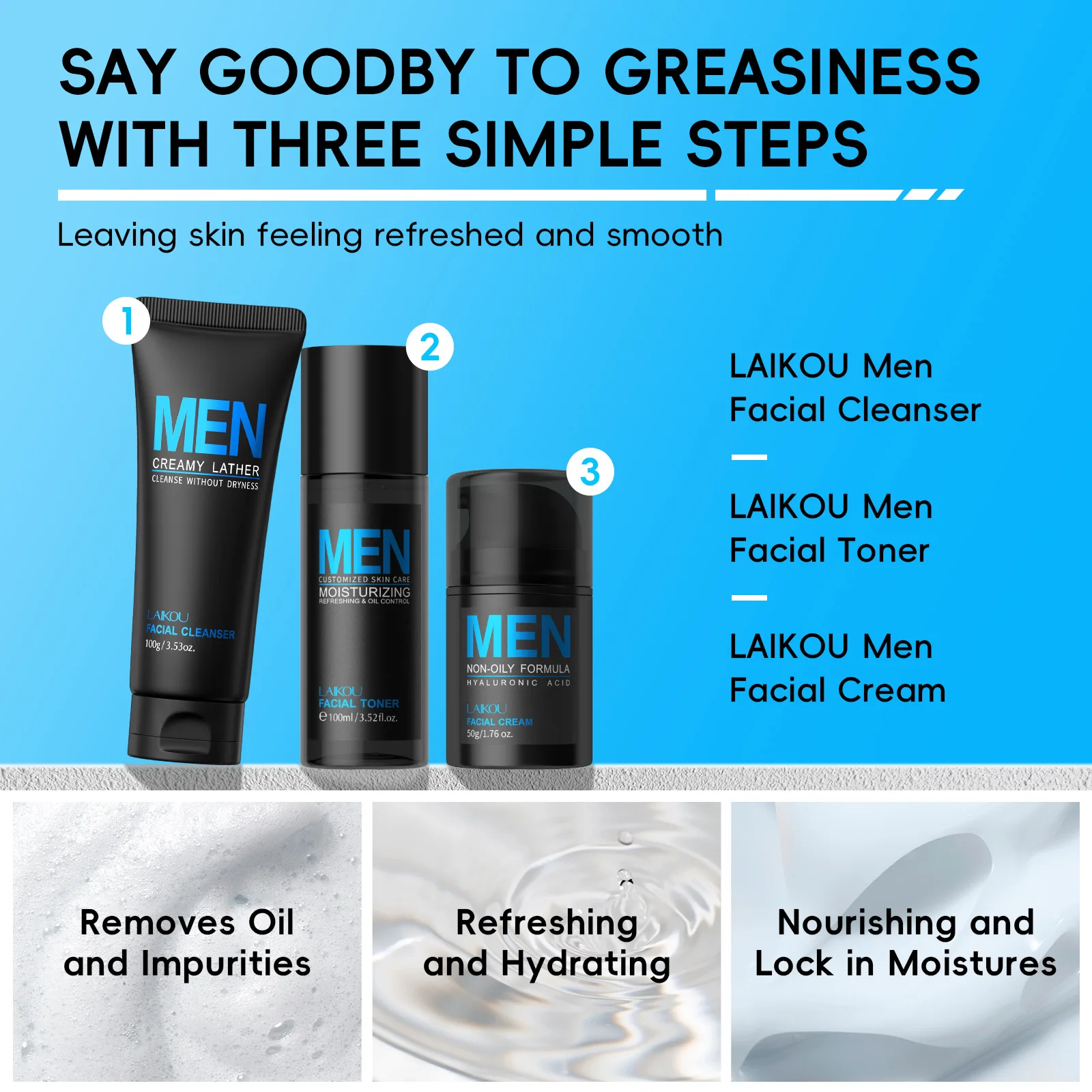 3-in-1-Pflegeset für Herren, R – Men'S Grooming Cream Bewertung und Preis