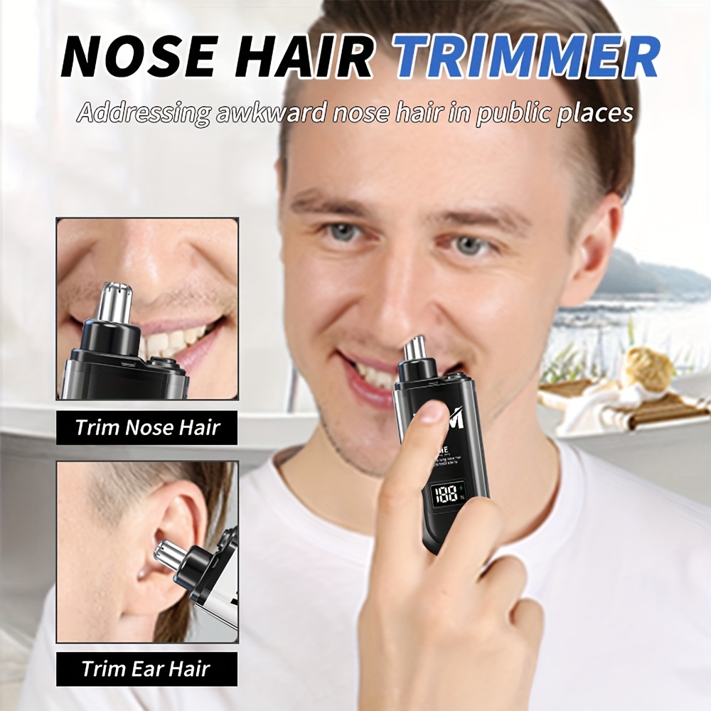 Tragbarer Mini-Nasenhaartrimme – Men'S Grooming Salon Bewertung und Preis
