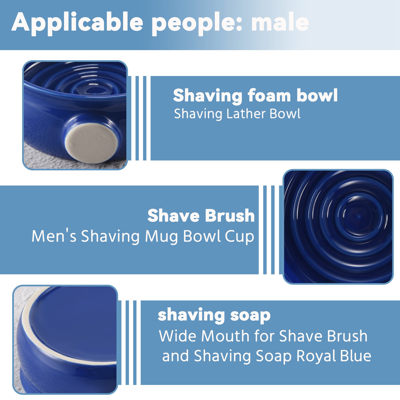 YCOC- Rasierschale für Herren  – Shaving Bowl Soap Bewertung und Preis
