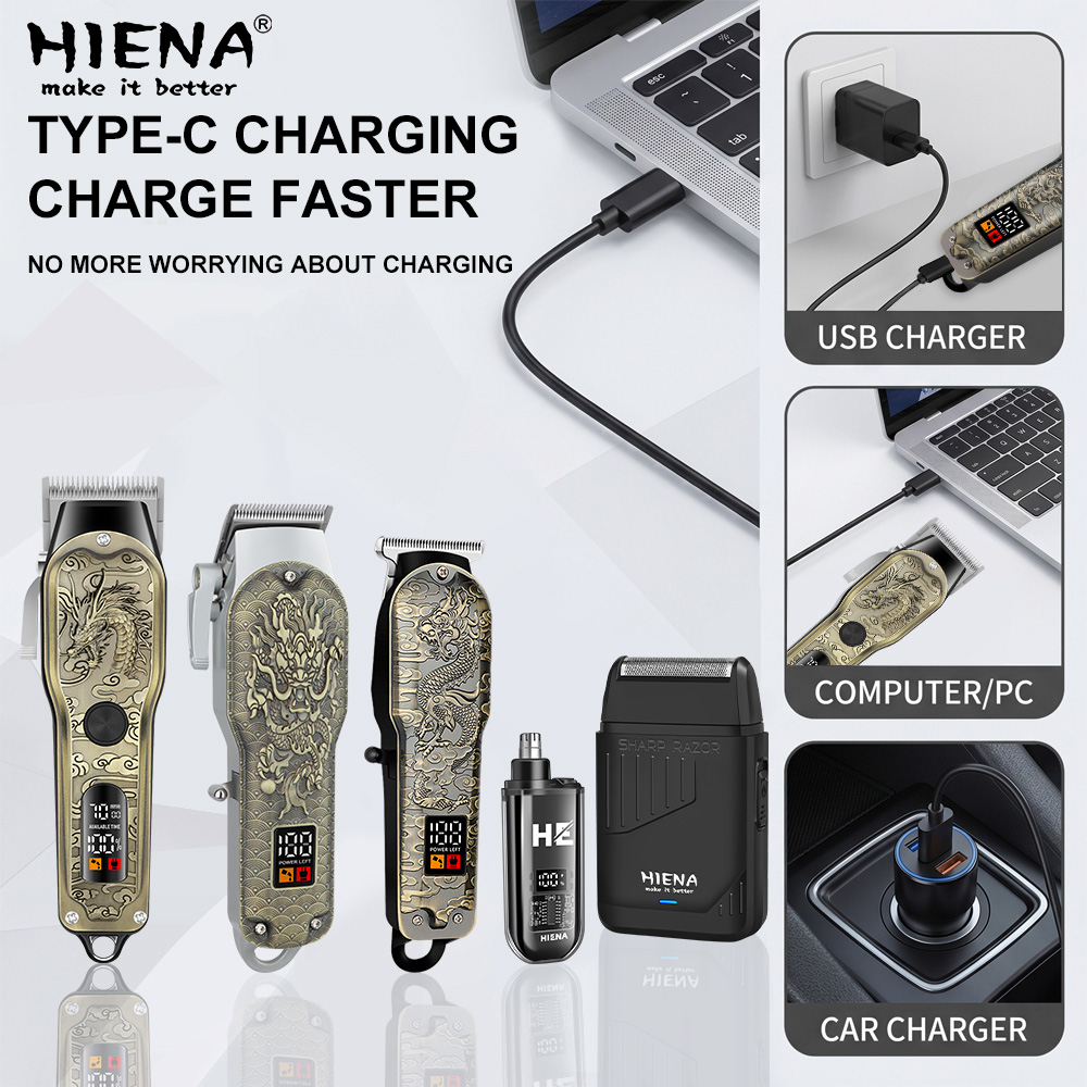 HIENA 5-teiliges Professionell – Men'S Grooming Shaver Bewertung und Preis